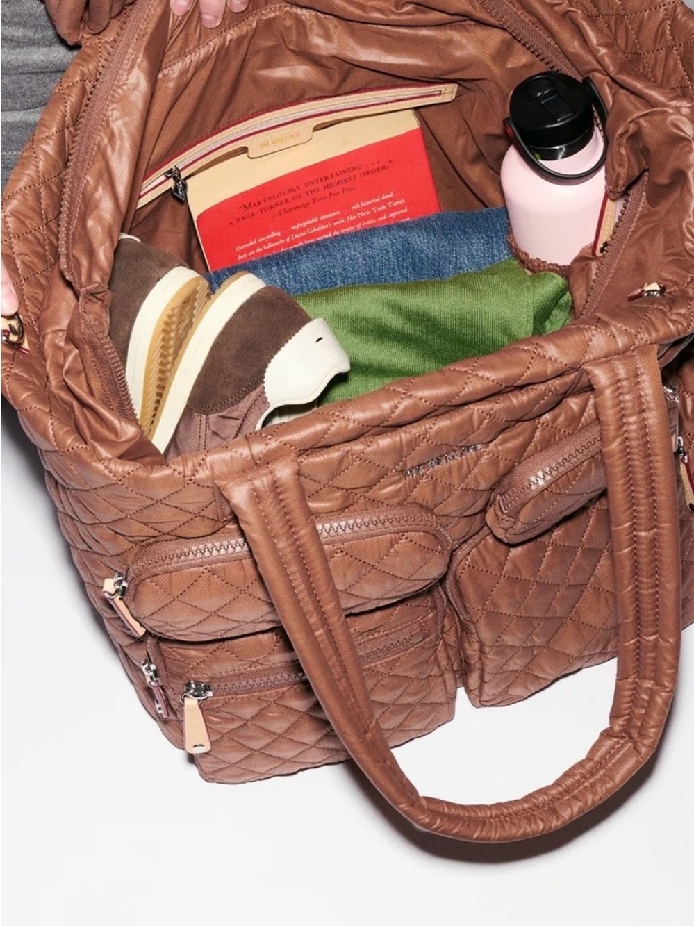 Terracotta Large Metro Travel Tote no longer available in stores NWT and strap - Picture 5 of 7
